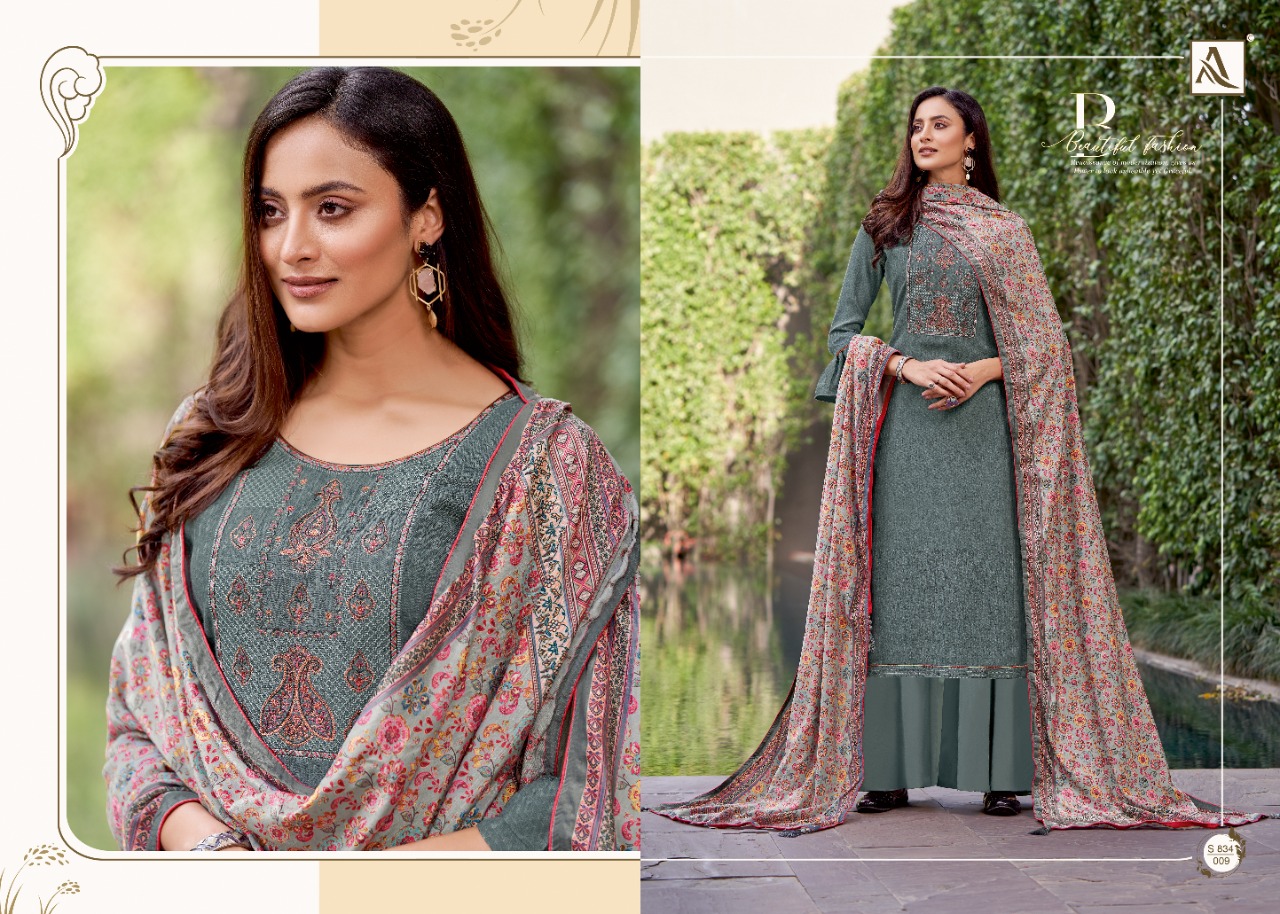 Alok Mahikaa Winter Wear Wool Pashmina Catalog