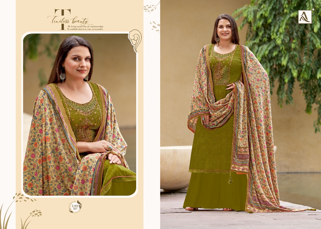 Alok Mahikaa Winter Wear Wool Pashmina Catalog