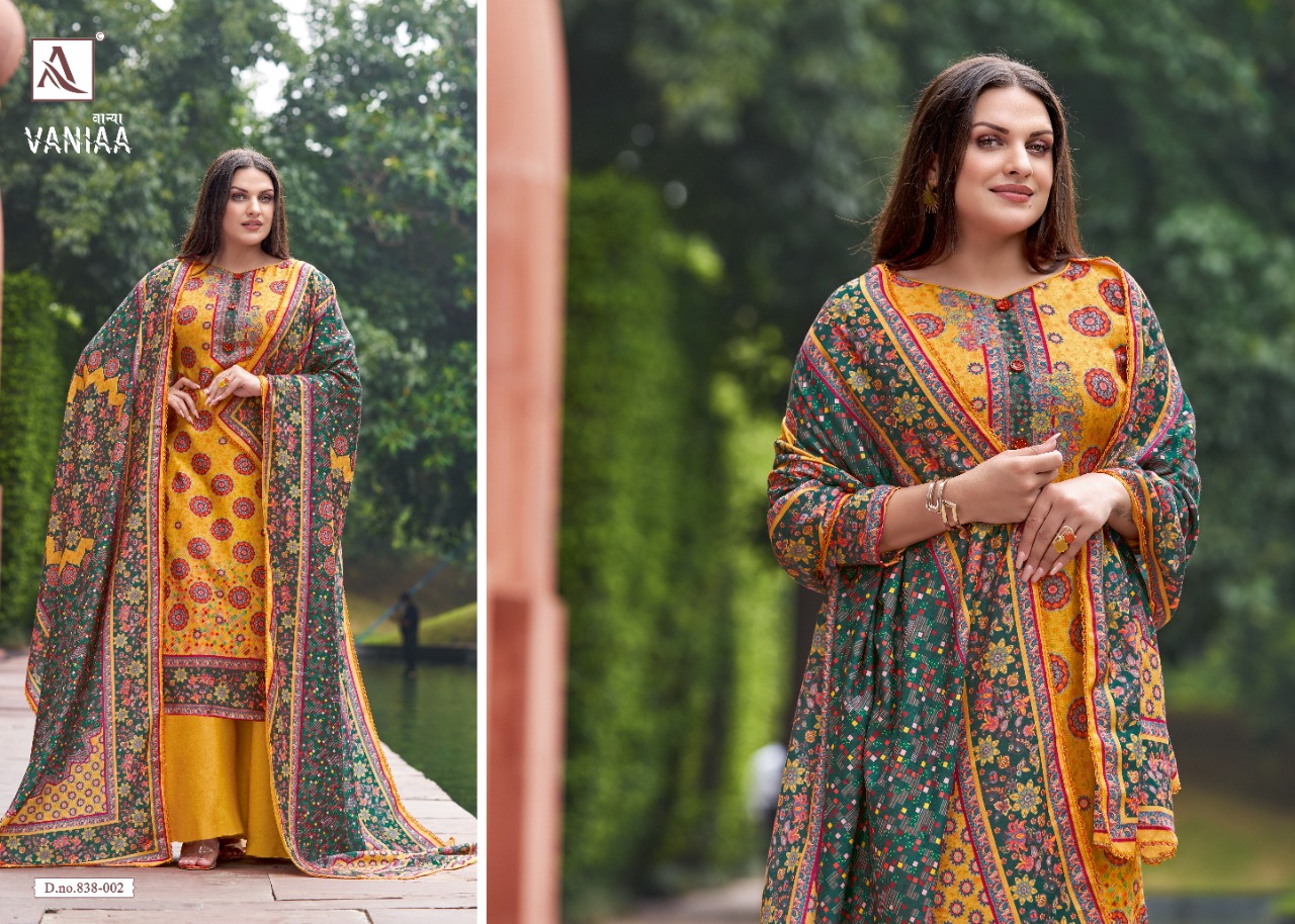 Alok Vaniaa Winter Wear Wool Pashmina Catalog