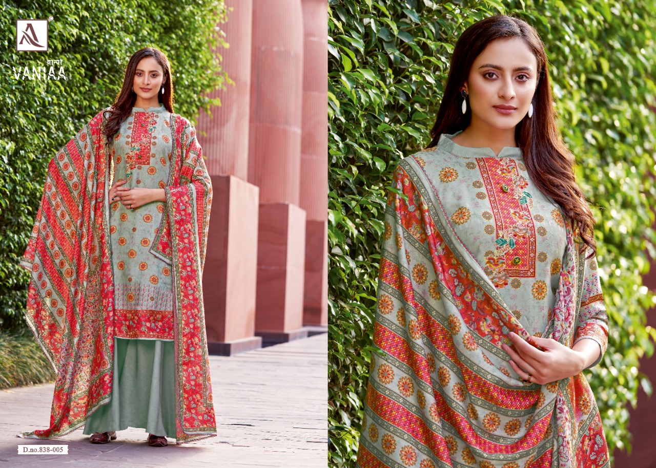 Alok Vaniaa Winter Wear Wool Pashmina Catalog
