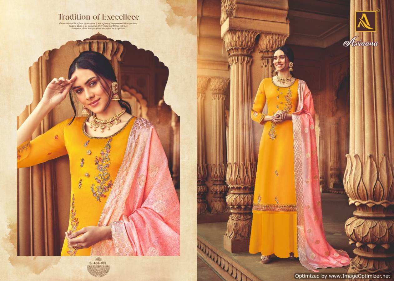 Alok Presents  Aviaana  Designer Dress Material