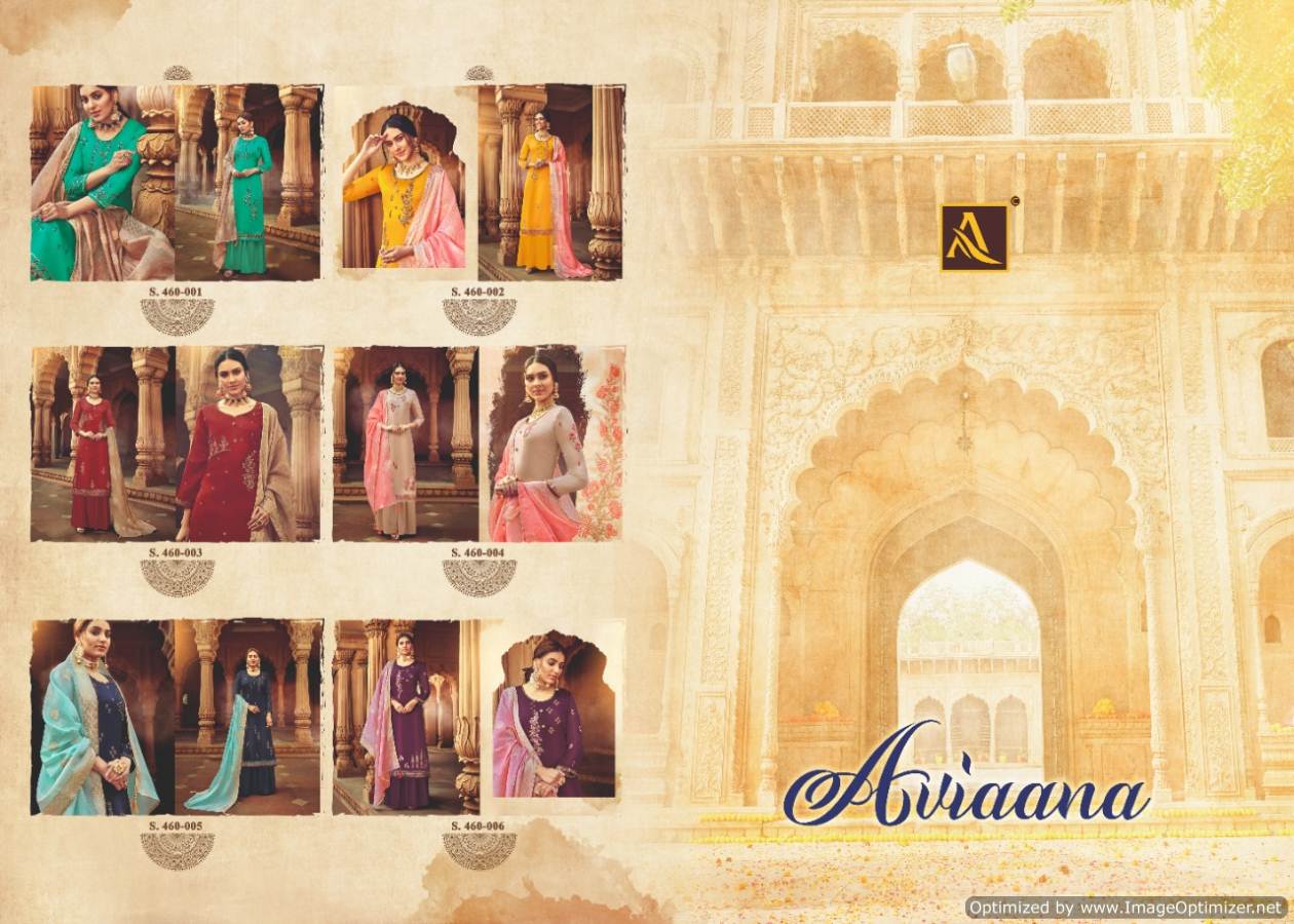 Alok Presents  Aviaana  Designer Dress Material