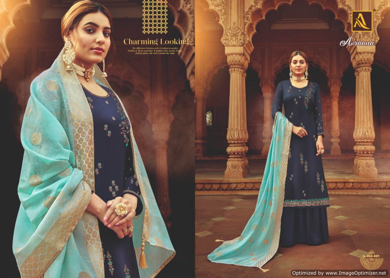 Alok Presents  Aviaana  Designer Dress Material