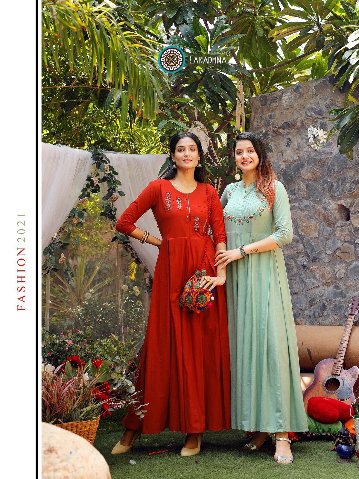 Aradhna Cinderella  Vol 1 Heavy Cotton Long Anarkali Kurti Catalog