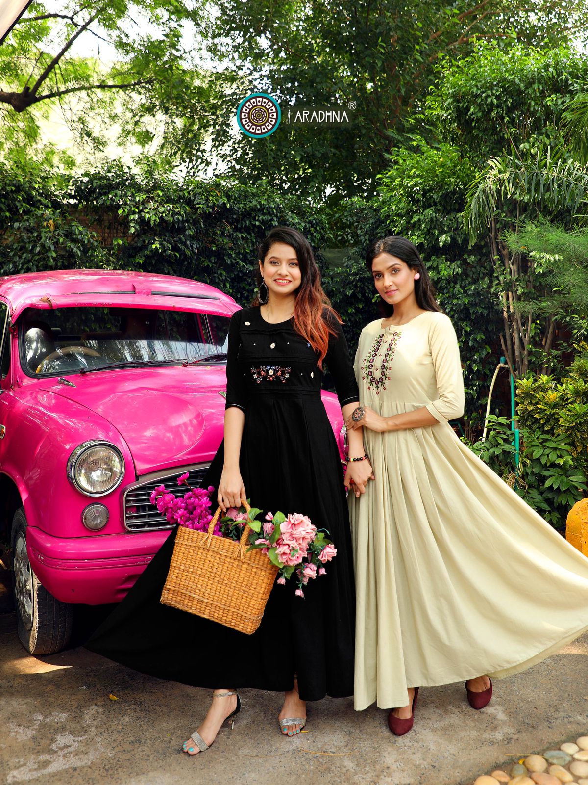 Aradhna Cinderella  Vol 1 Heavy Cotton Long Anarkali Kurti Catalog