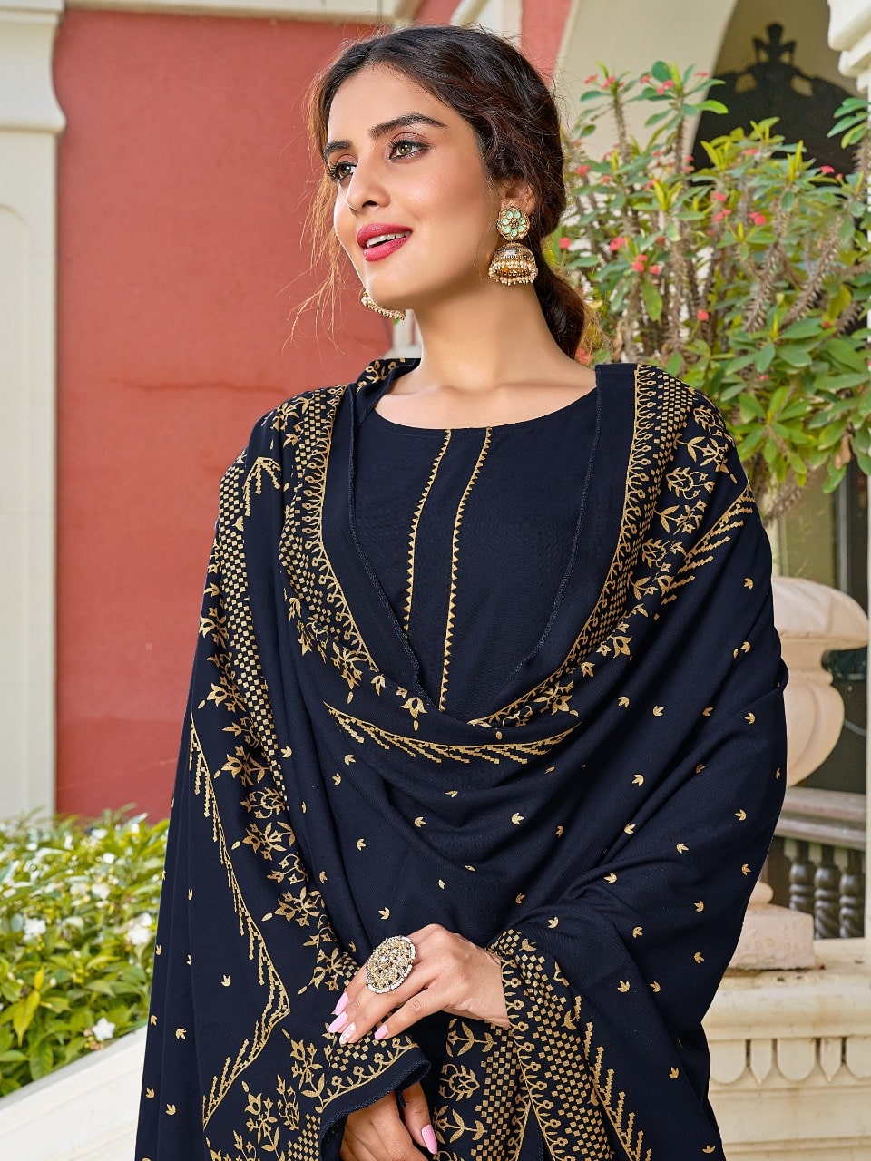 Banwery Panghat Festive Wear Ready Made Catalog Buy Top  Bottom With Dupatta