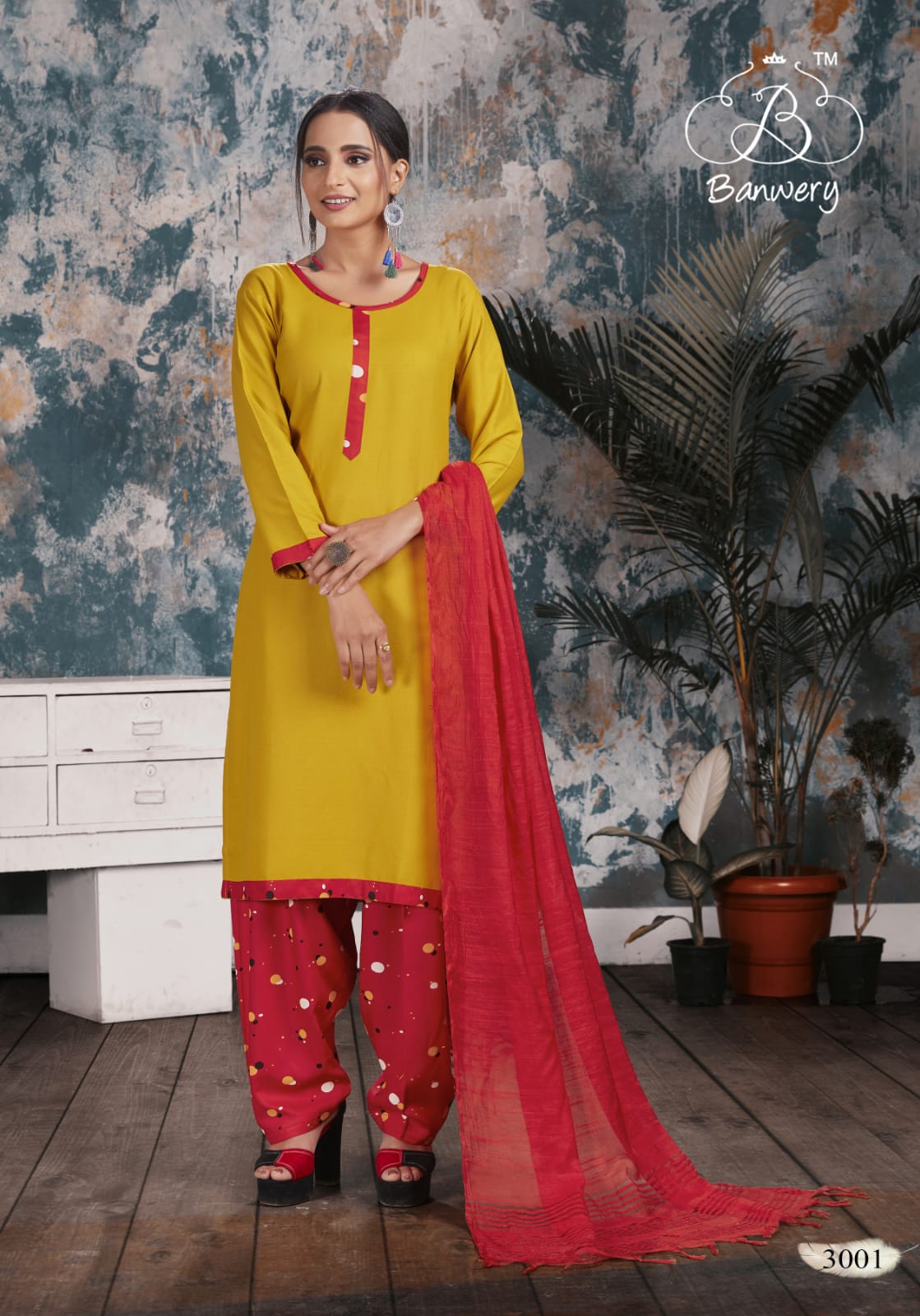 Banwery Soni Kudi 3 Festive Wear Ready Made Kurti Bottom With  Dupatta   Catalog