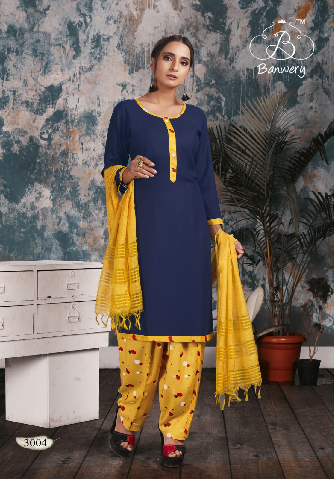 Banwery Soni Kudi 3 Festive Wear Ready Made Kurti Bottom With  Dupatta   Catalog