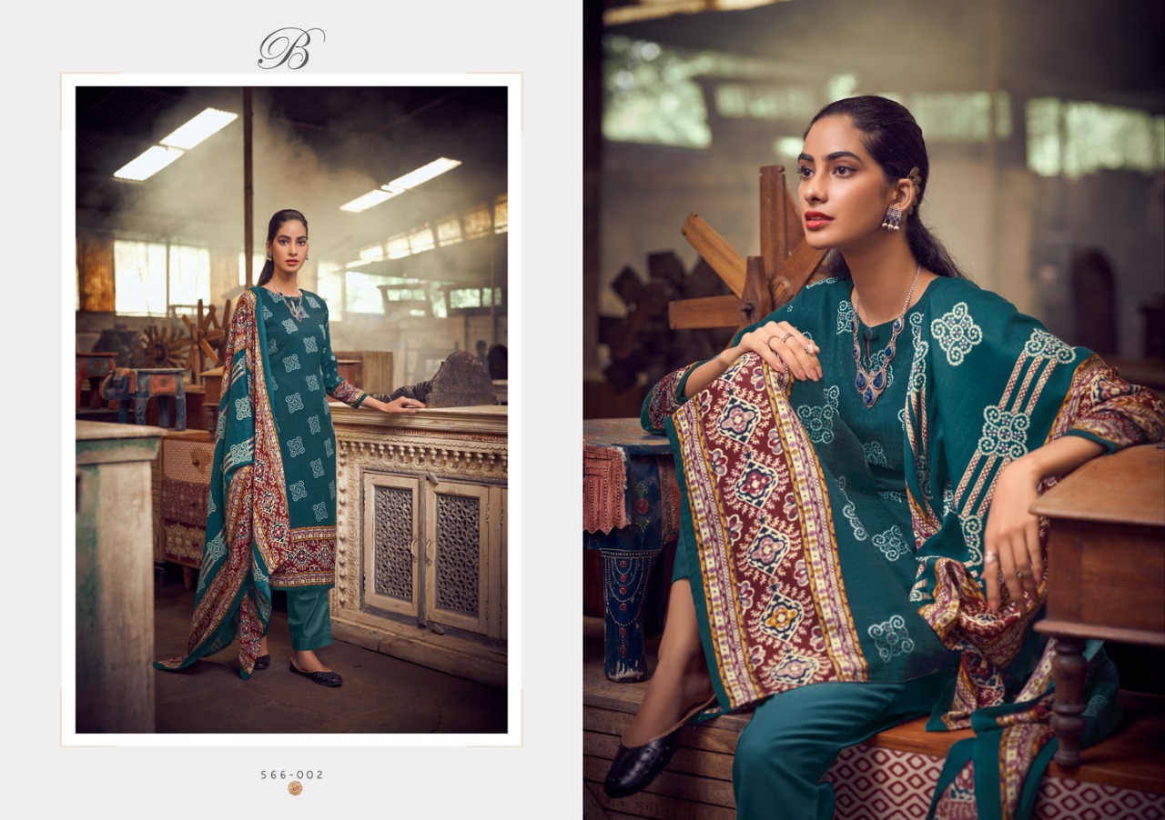 Belliza Al Marina Vol  5 Premium Winter Wear Woollen Pashmina Catalog