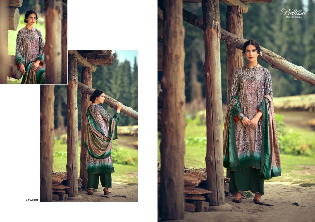 Belliza Orchid Velvet Exclusive Pashmina Catalog