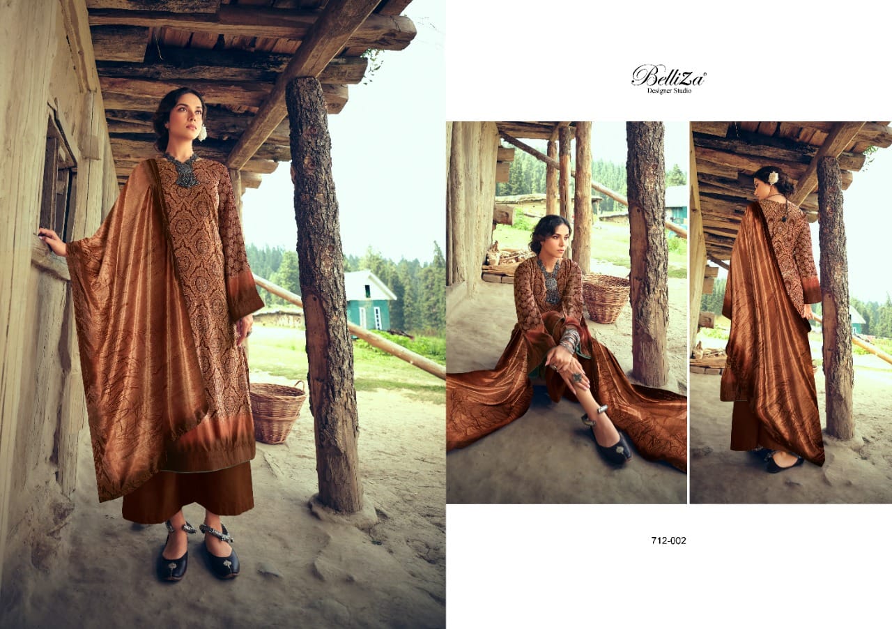 Belliza Orchid Velvet Exclusive Pashmina Catalog