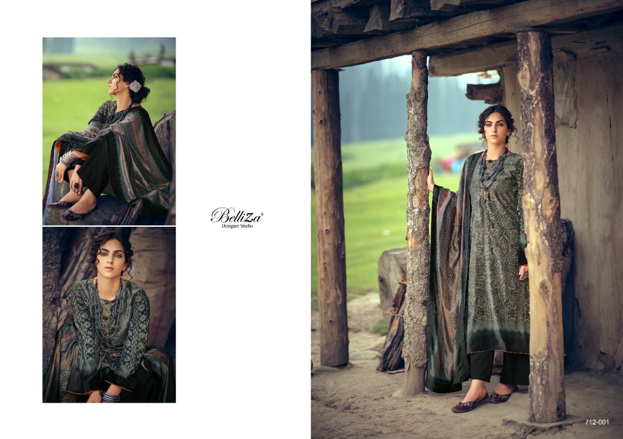 Belliza Orchid Velvet Exclusive Pashmina Catalog