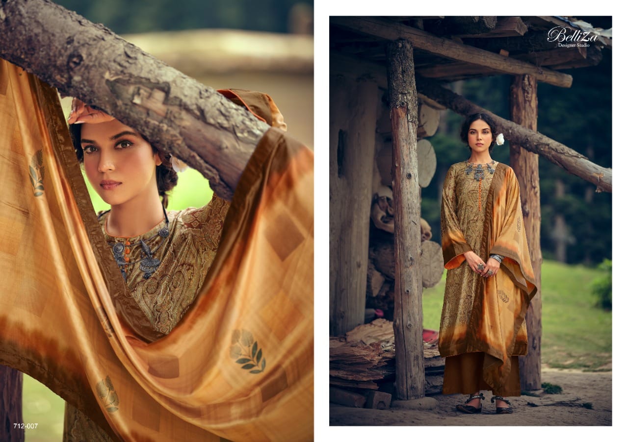 Belliza Orchid Velvet Exclusive Pashmina Catalog