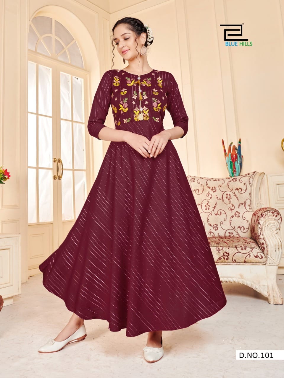 Blue Hills Love Birds Designer-husband And Wife Combo Collection