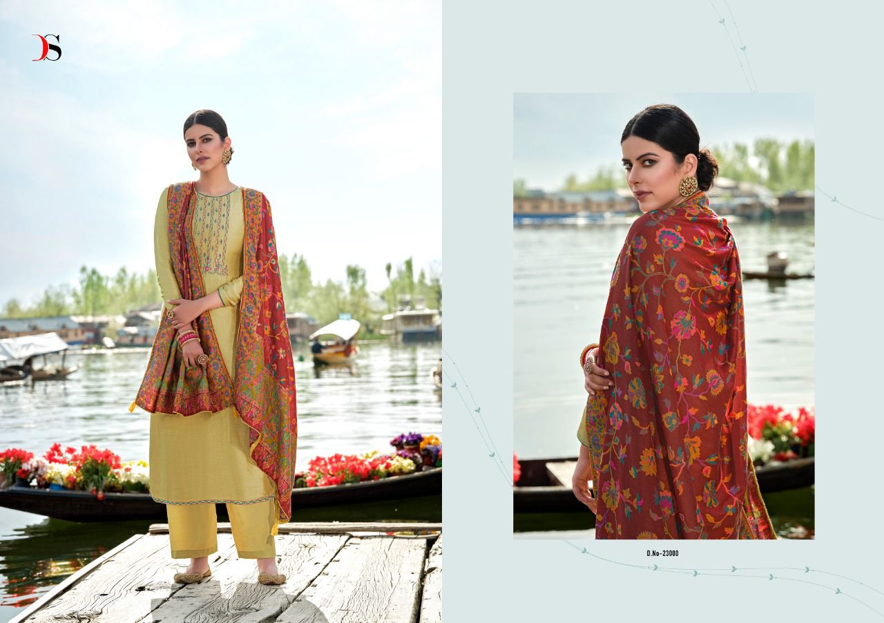 Deepsy Aafreen Mulbeery Silk Designer Salwar Suits Catalog