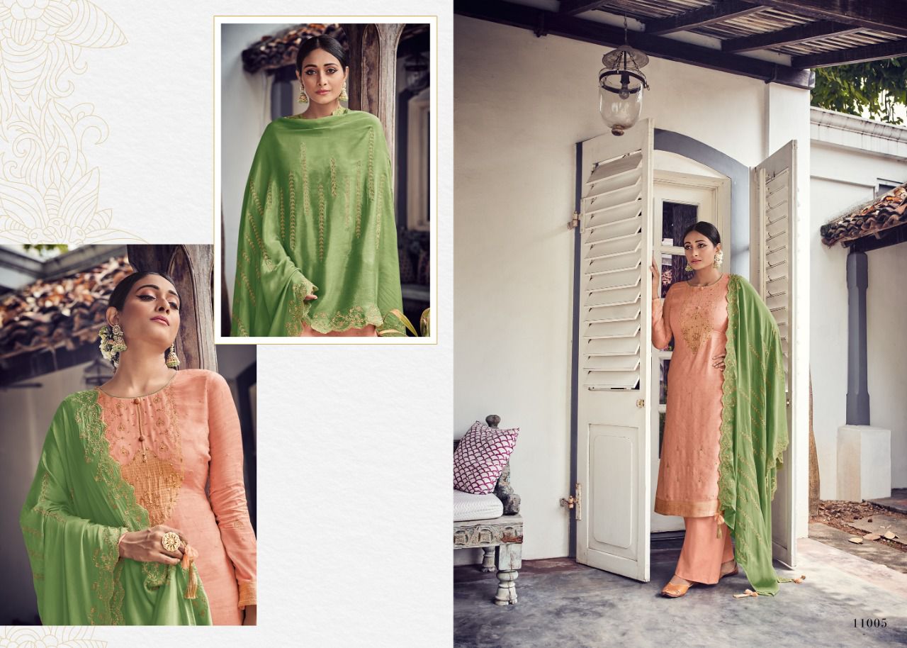 Deepsy Lvyona Viscose Embroidery  Designer Dress Material
