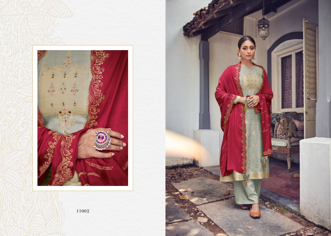 Deepsy Lvyona Viscose Embroidery  Designer Dress Material