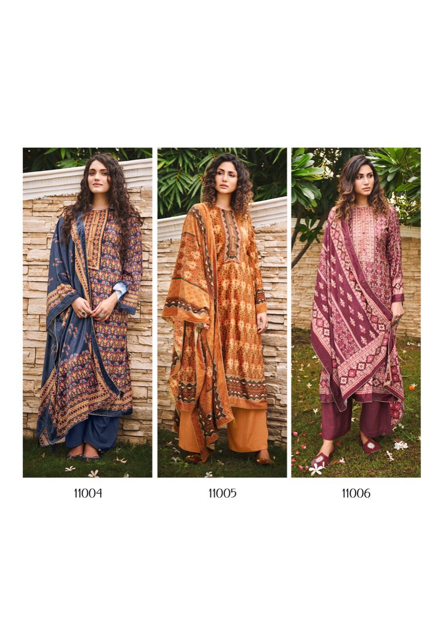 Deepsy Olivia  Vol 4 Premium Velvet Print Designer Suits Catalog