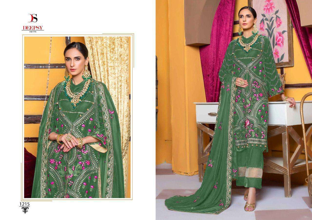 Deepsy Suits Merakish Velvet With Embroidery Work Pakistani Winter Pashmina Suits Catalog