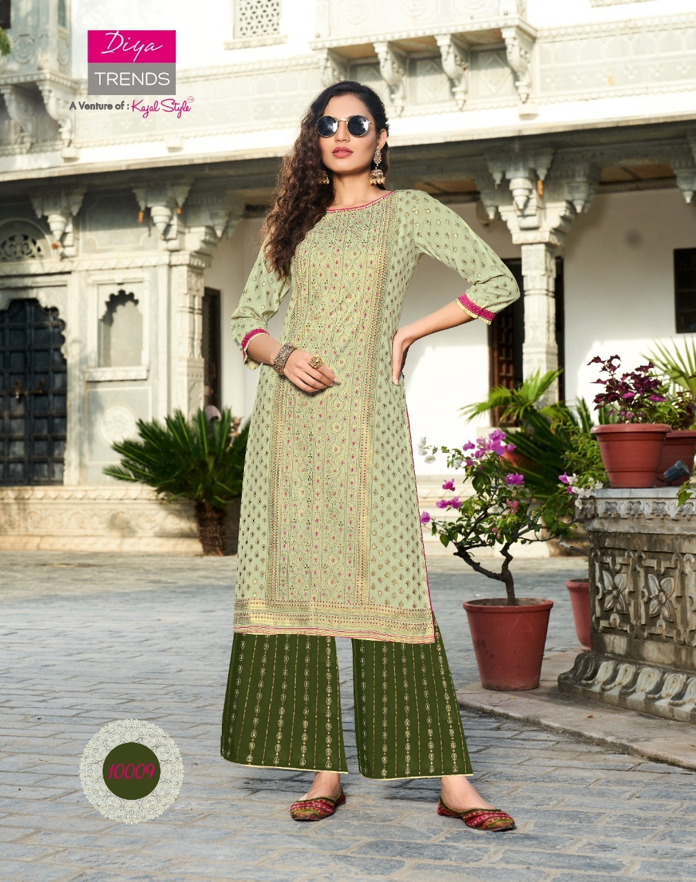 Diya Trends Bibas Vol 10 Designer Festive Wear Kurti With Bottom Wholesale Catalog