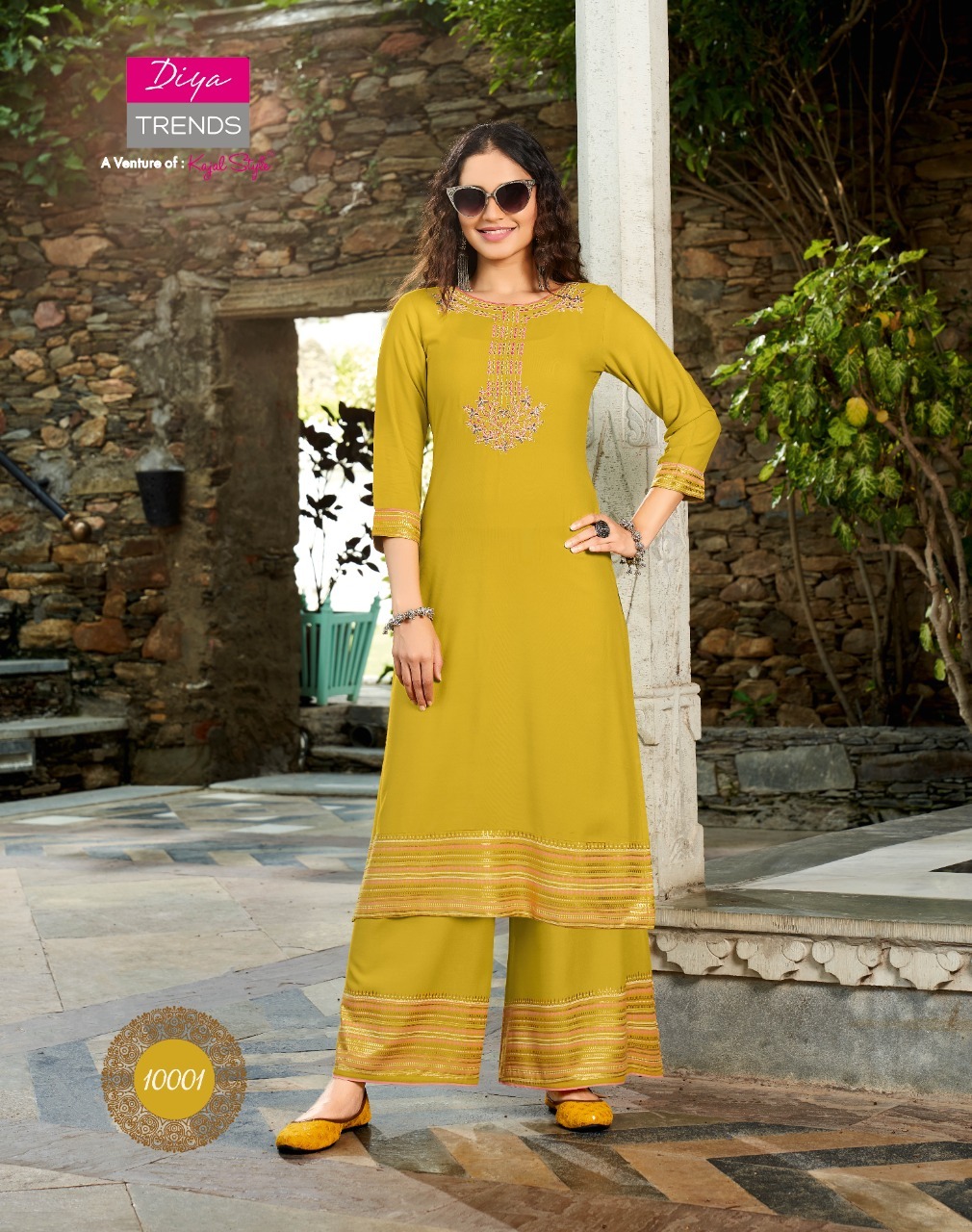 Diya Trends Bibas Vol 10 Designer Festive Wear Kurti With Bottom Wholesale Catalog