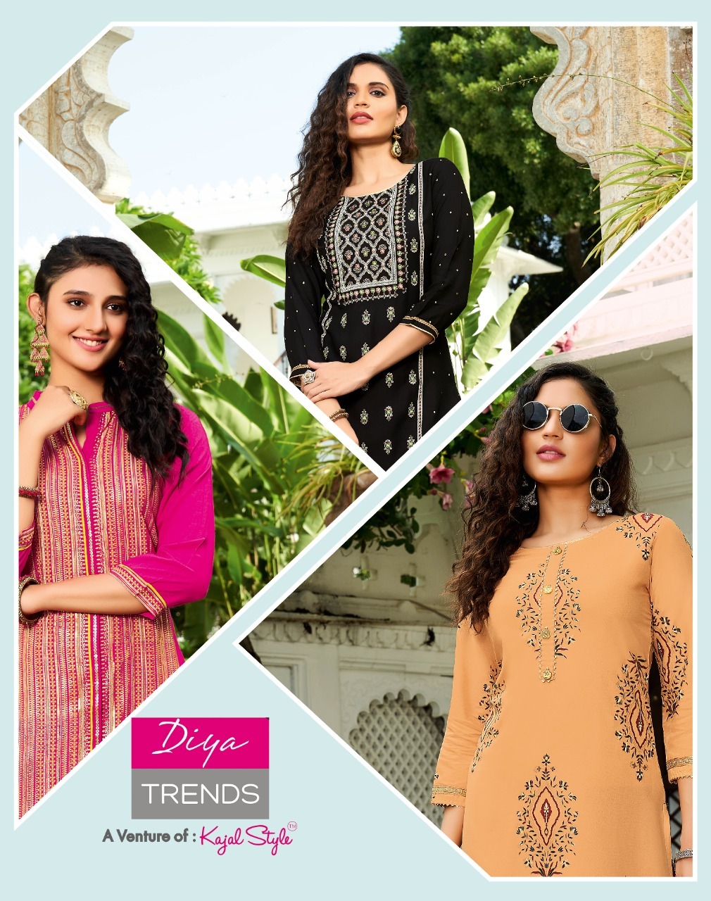 Diya Trends Bibas Vol 10 Designer Festive Wear Kurti With Bottom Wholesale Catalog