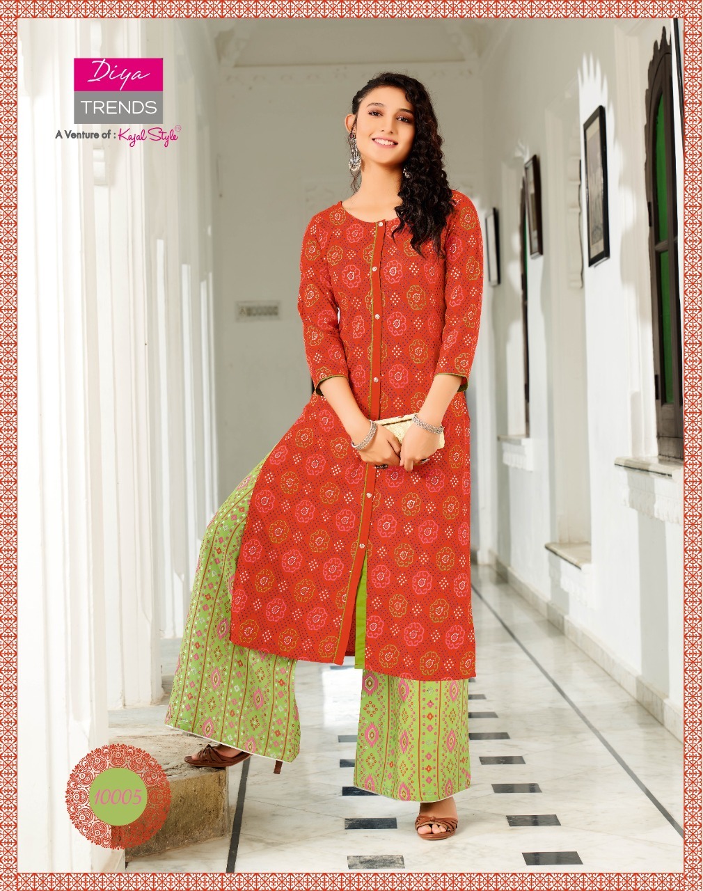Diya Trends Bibas Vol 10 Designer Festive Wear Kurti With Bottom Wholesale Catalog