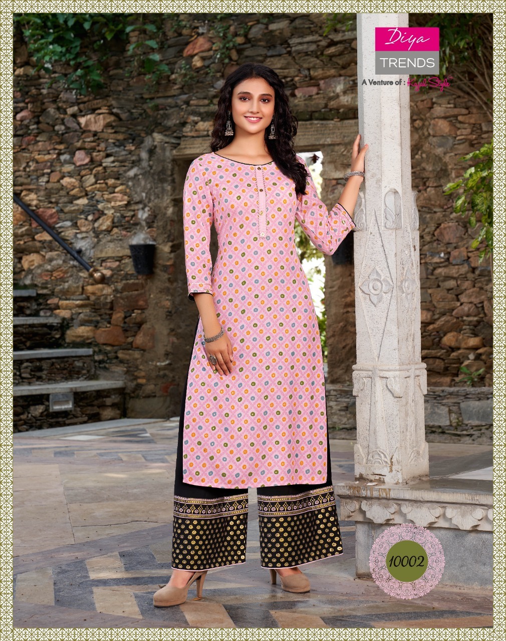 Diya Trends Bibas Vol 10 Designer Festive Wear Kurti With Bottom Wholesale Catalog