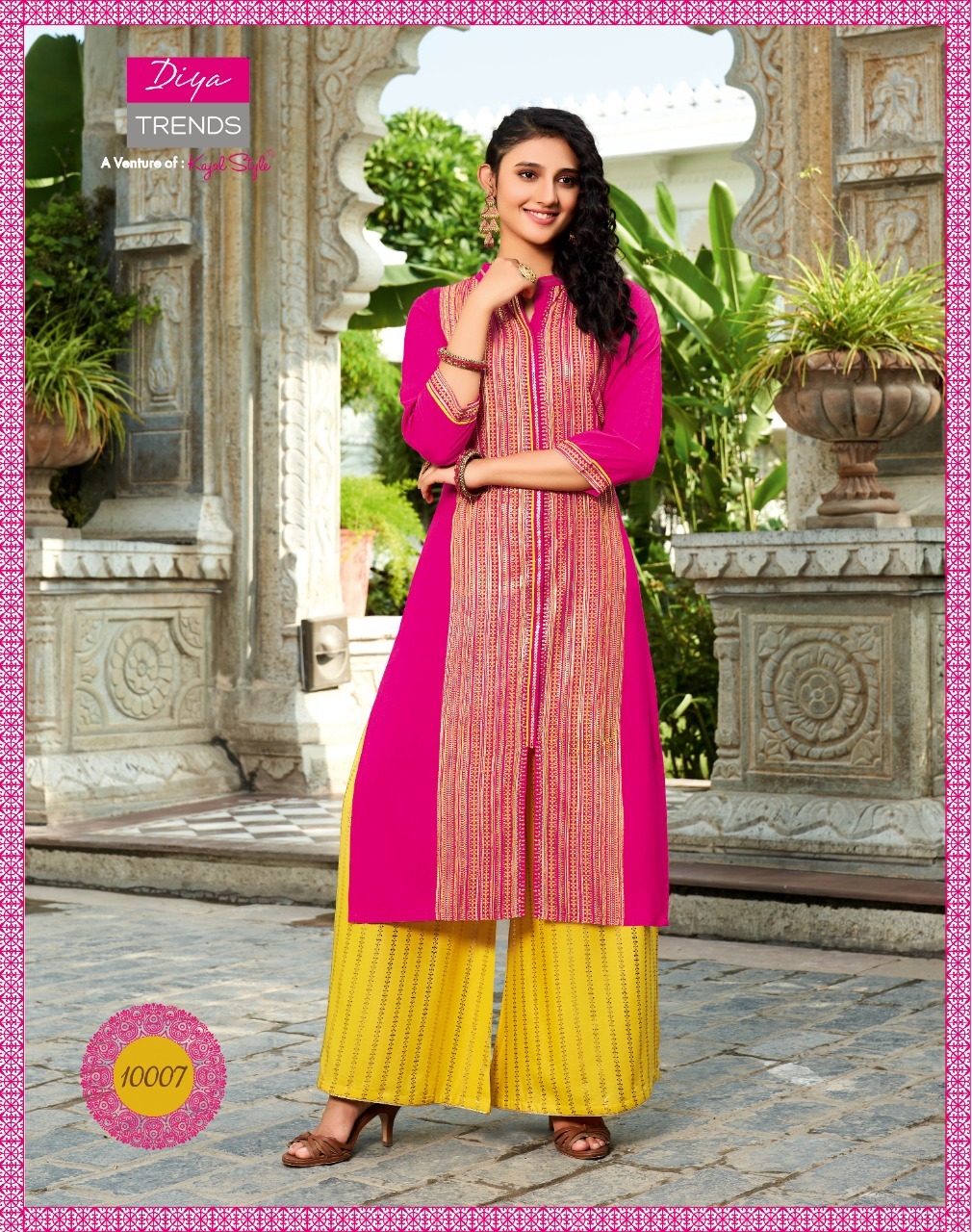 Diya Trends Bibas Vol 10 Designer Festive Wear Kurti With Bottom Wholesale Catalog