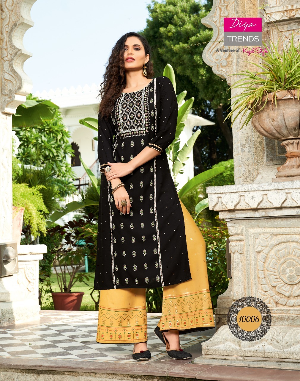Diya Trends Bibas Vol 10 Designer Festive Wear Kurti With Bottom Wholesale Catalog