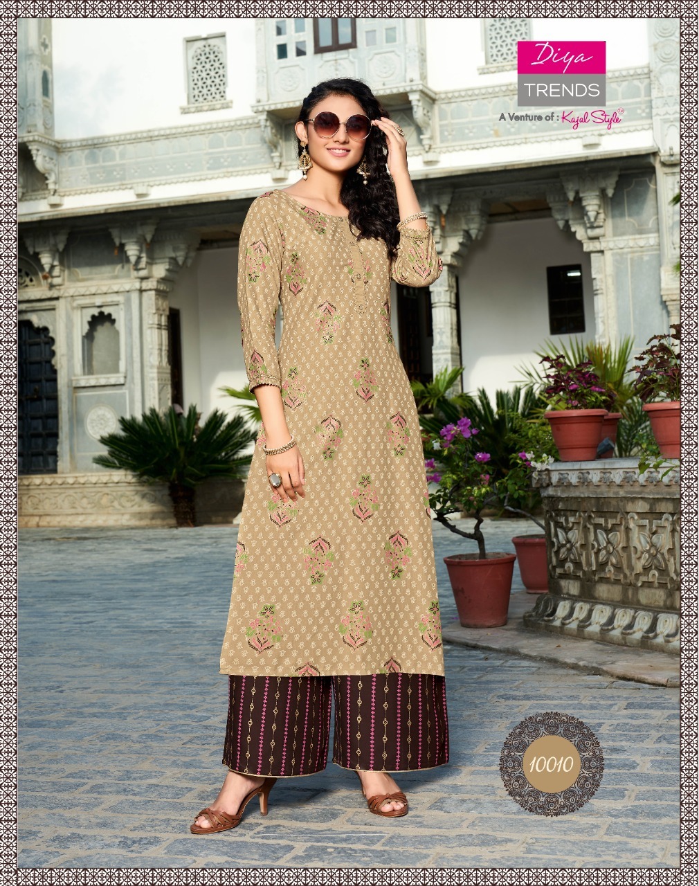 Diya Trends Bibas Vol 10 Designer Festive Wear Kurti With Bottom Wholesale Catalog