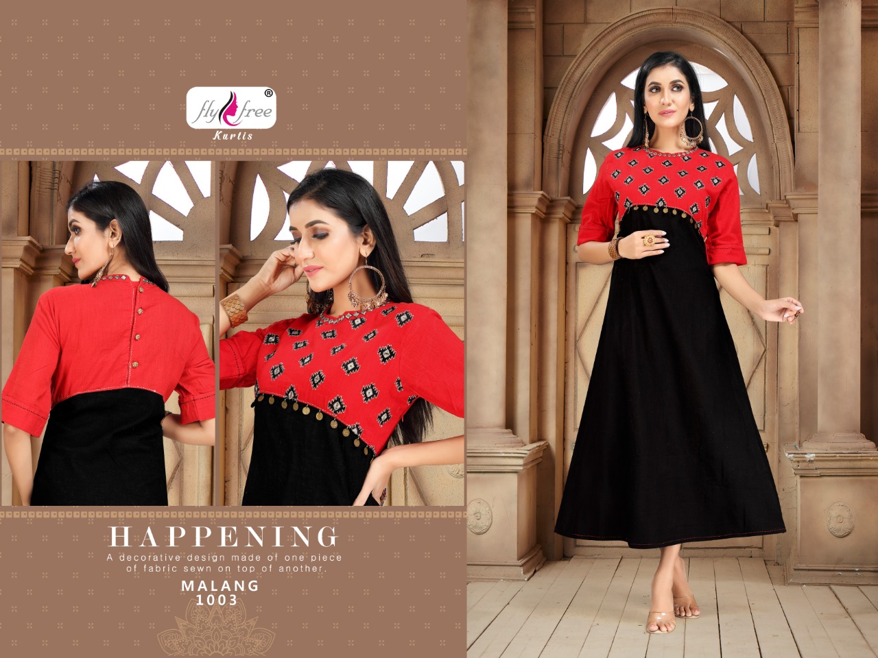 Fly Free Malang Long Kurti Designer Kueri Catalog
