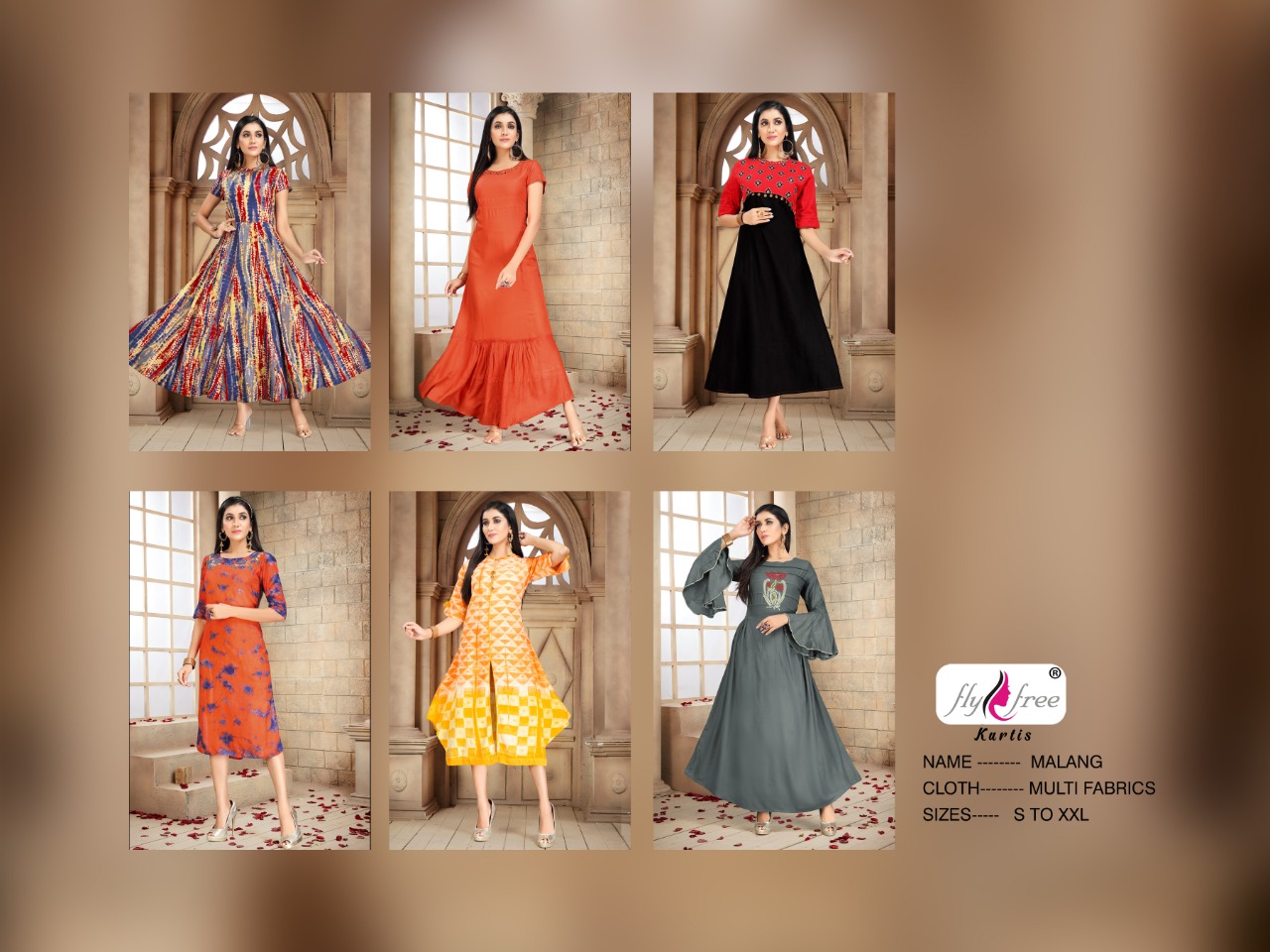 Fly Free Malang Long Kurti Designer Kueri Catalog