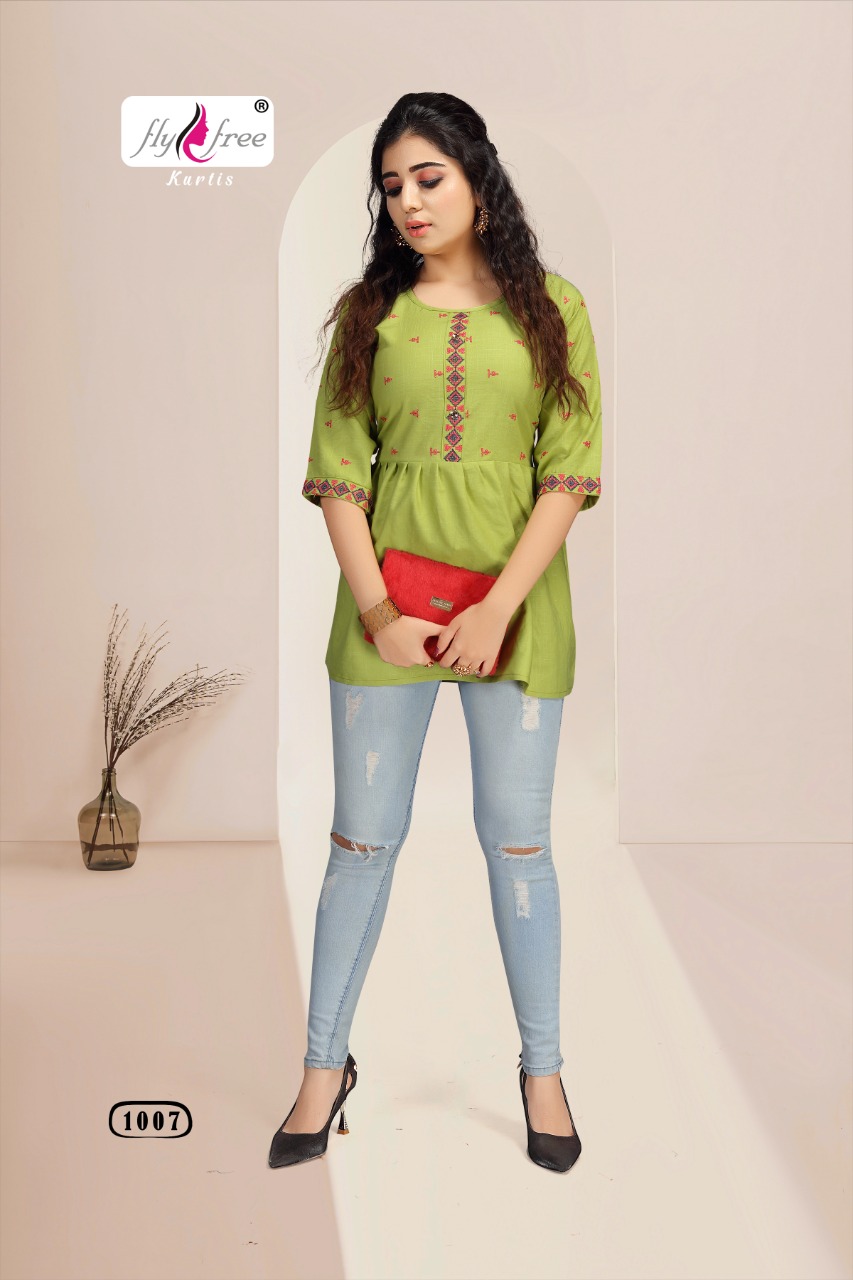 Fly Free Mrtrix Designer Cotton Western Top Catalog