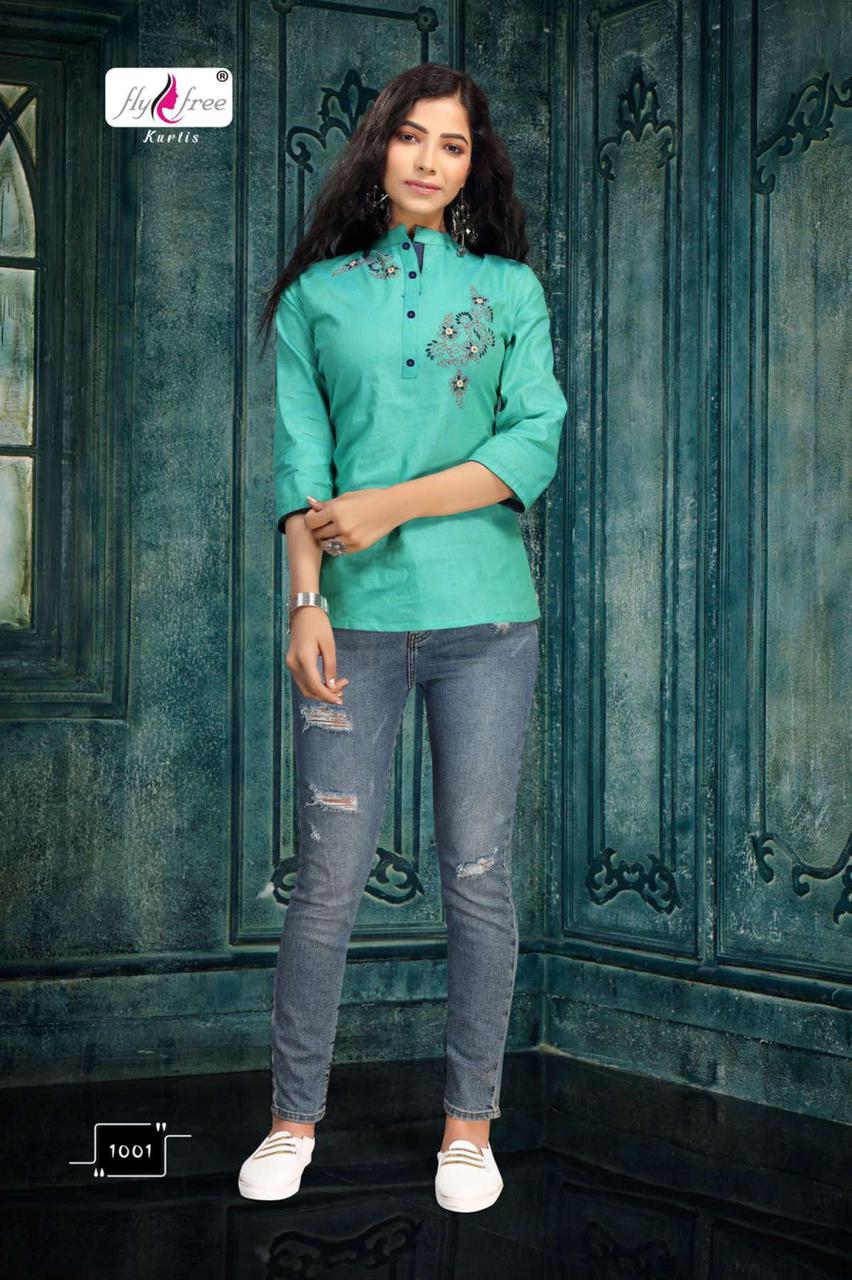 Fly Free Nautica Designer Cotton Western Top Catalog