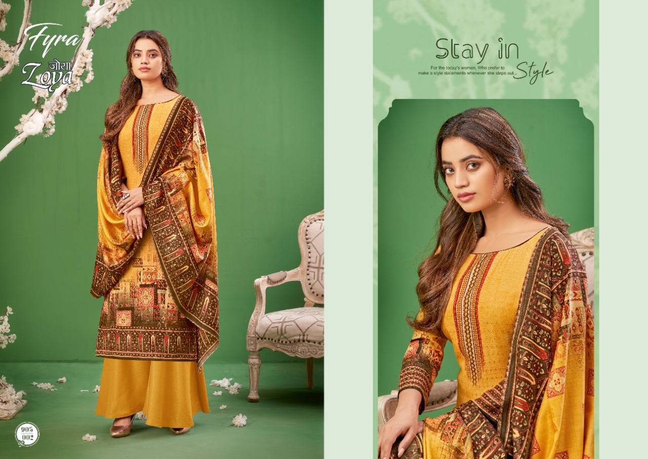 Fyra Zoya Winter Wear Wool Pashmina Collection