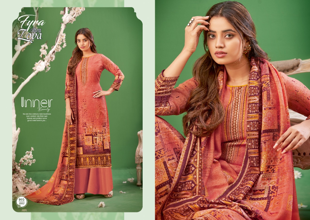 Fyra Zoya Winter Wear Wool Pashmina Collection