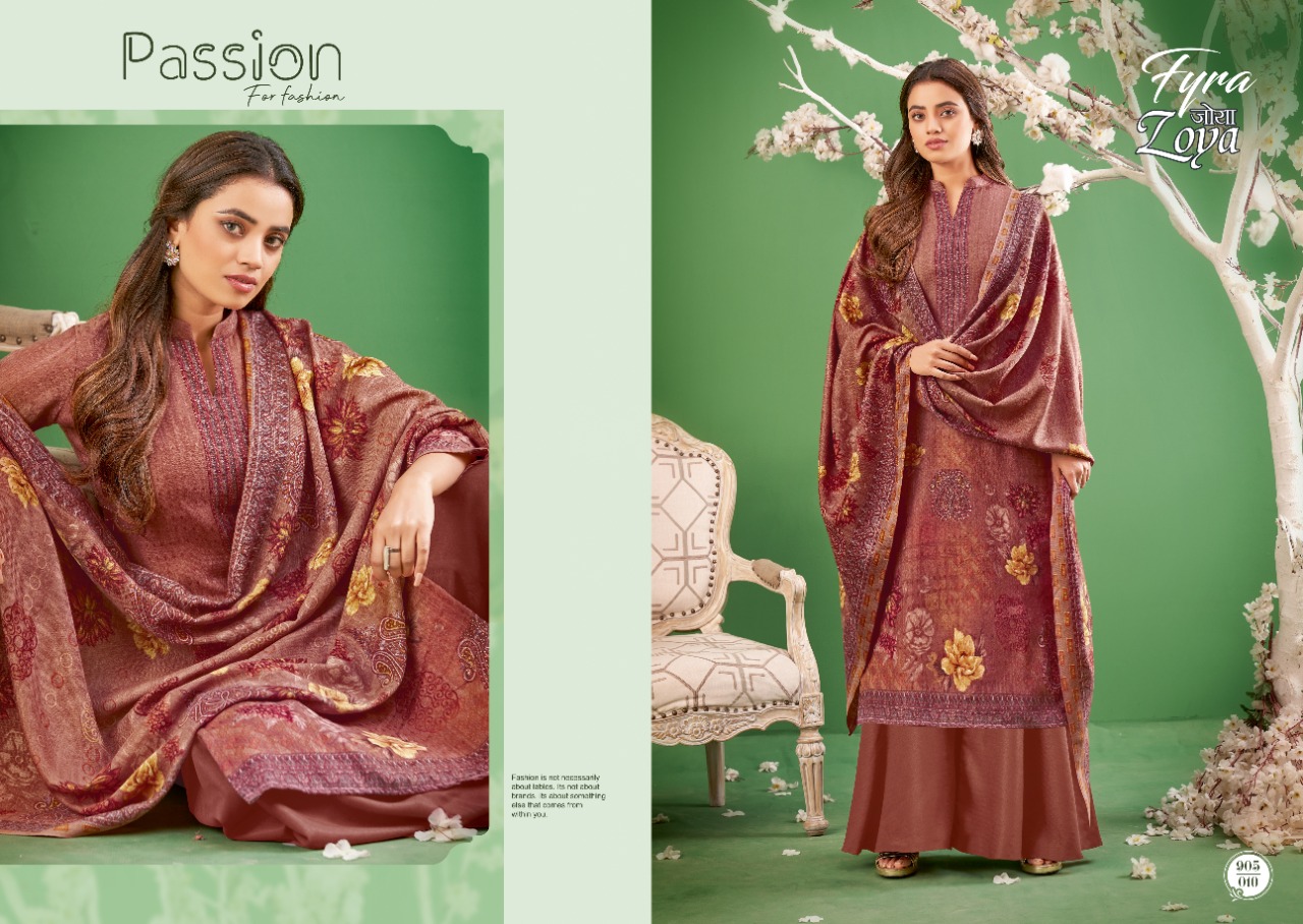 Fyra Zoya Winter Wear Wool Pashmina Collection