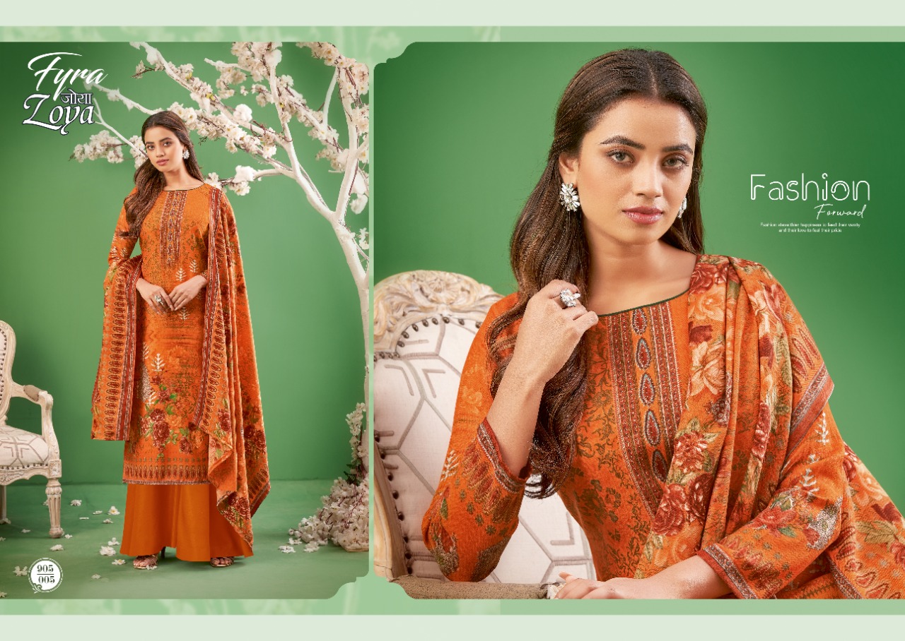 Fyra Zoya Winter Wear Wool Pashmina Collection