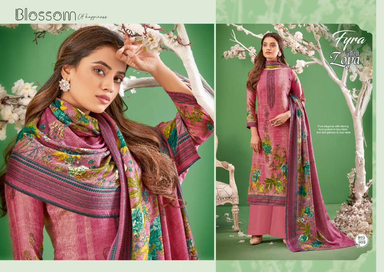 Fyra Zoya Winter Wear Wool Pashmina Collection