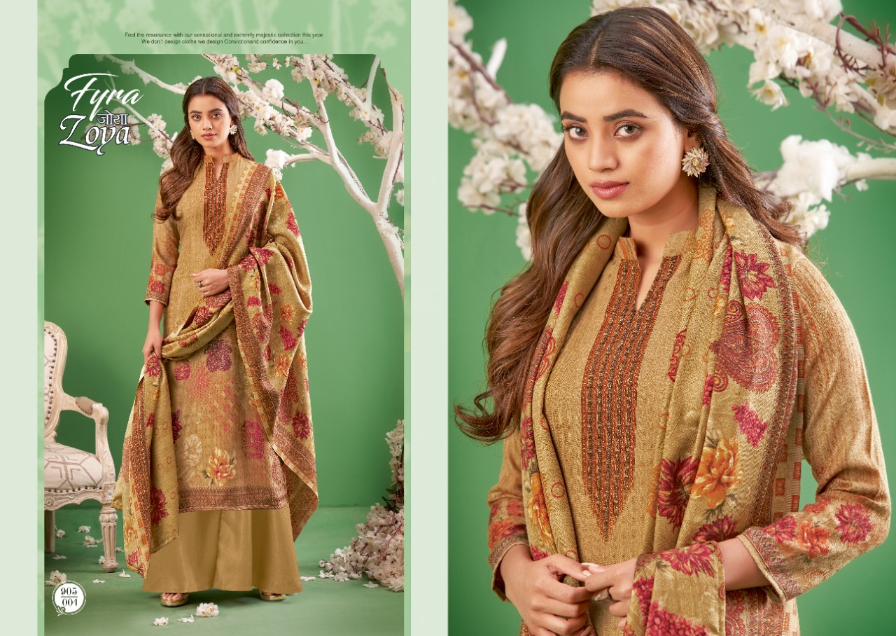 Fyra Zoya Winter Wear Wool Pashmina Collection