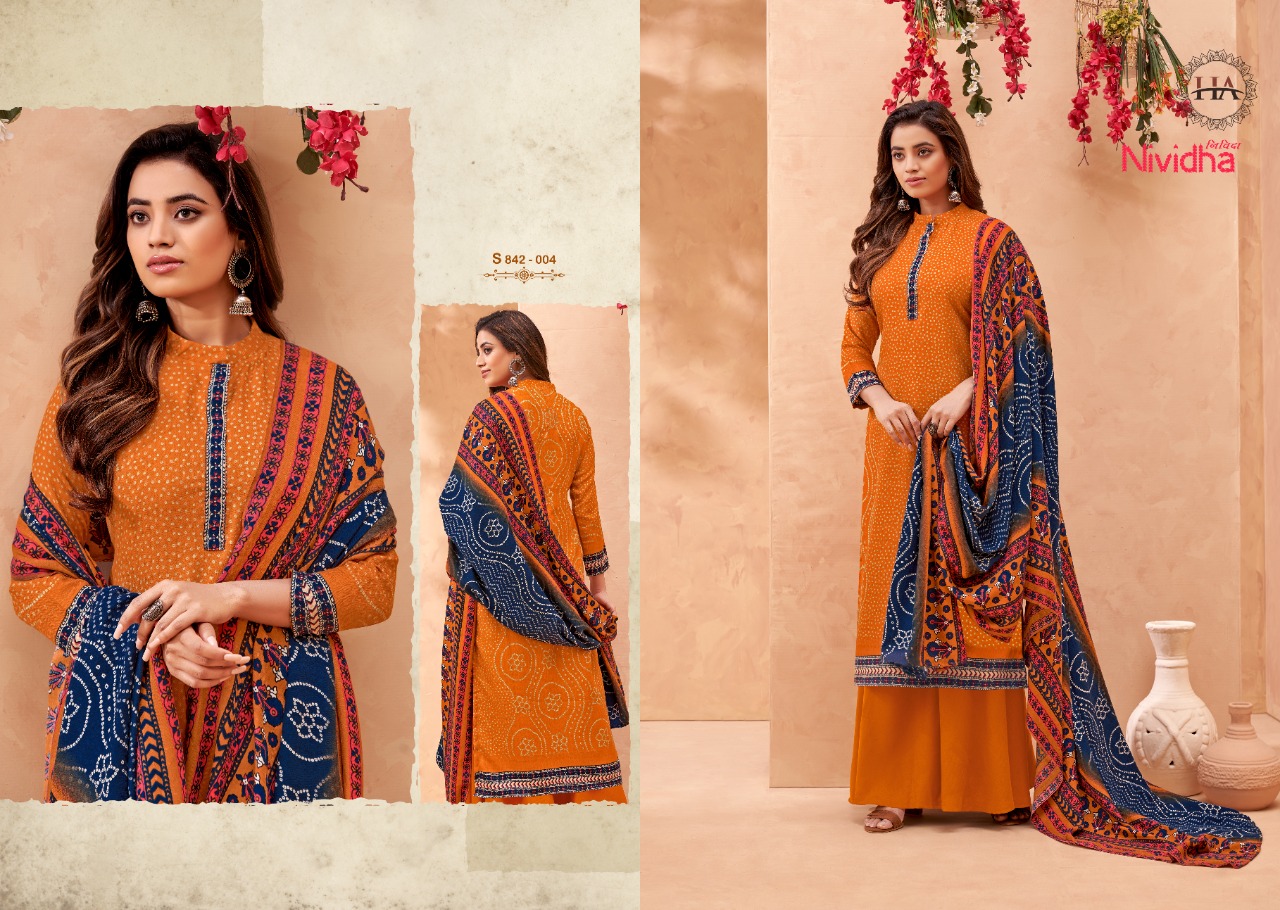 Harshit Nividha Winter Wear Wool Pashmina Collection