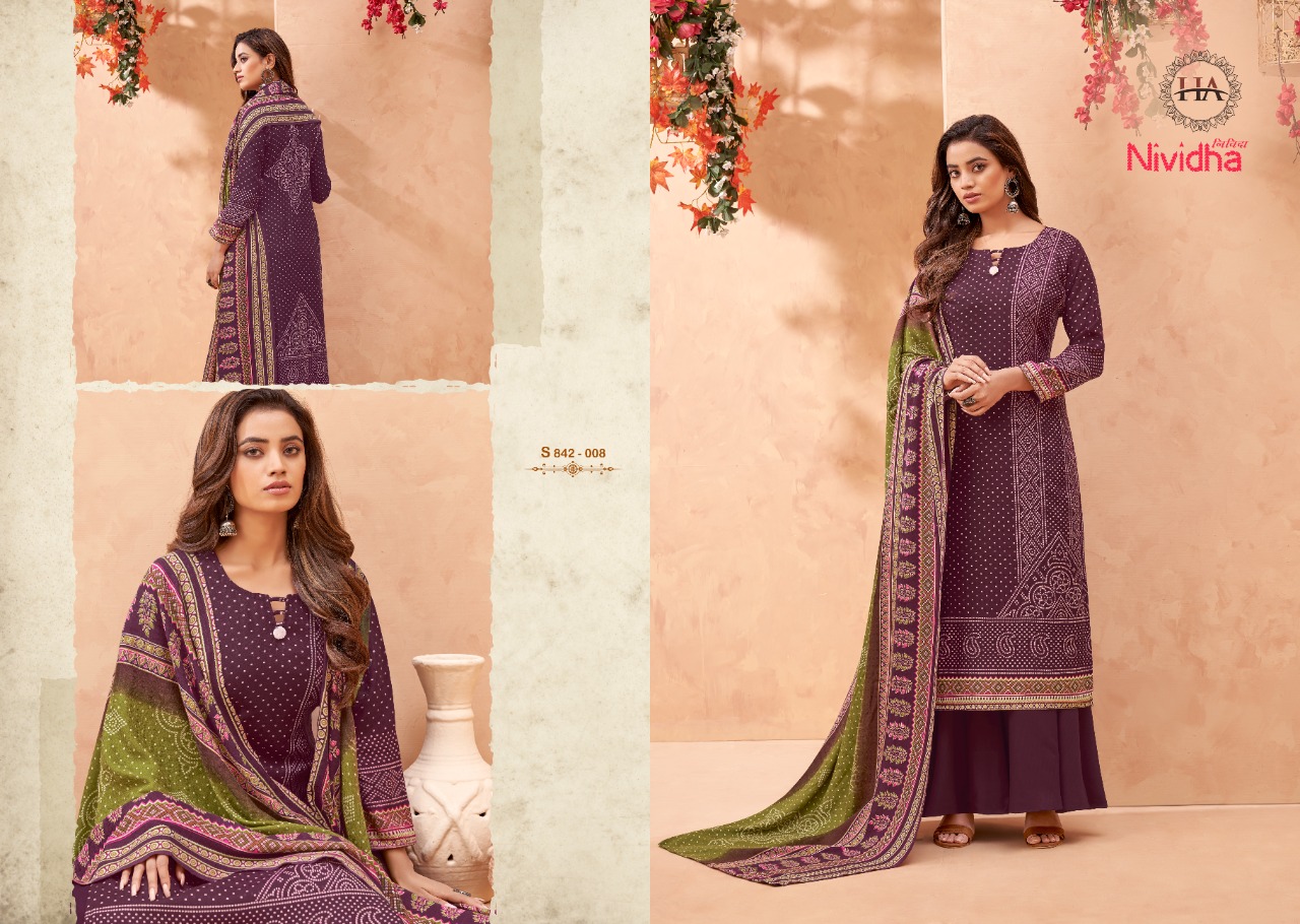 Harshit Nividha Winter Wear Wool Pashmina Collection