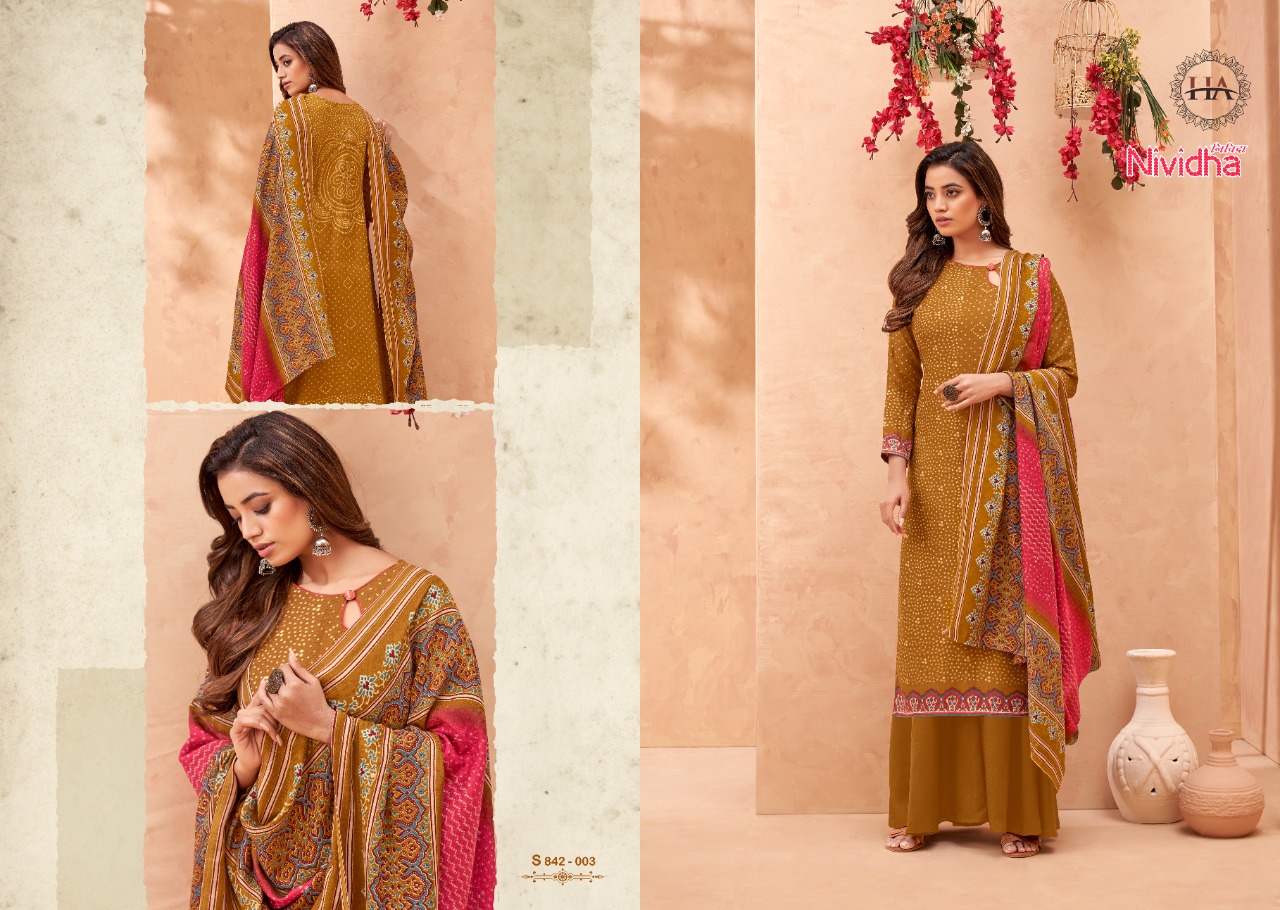 Harshit Nividha Winter Wear Wool Pashmina Collection