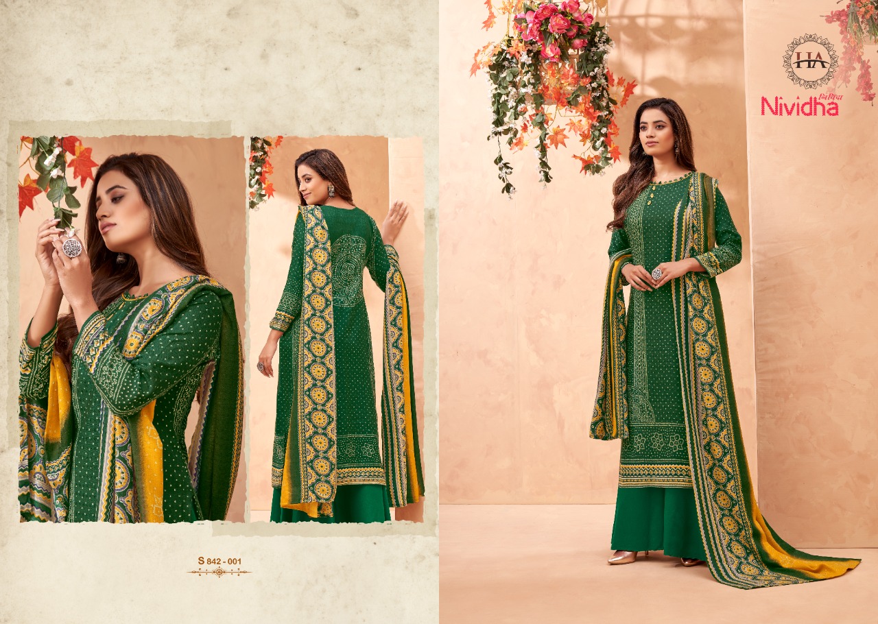 Harshit Nividha Winter Wear Wool Pashmina Collection
