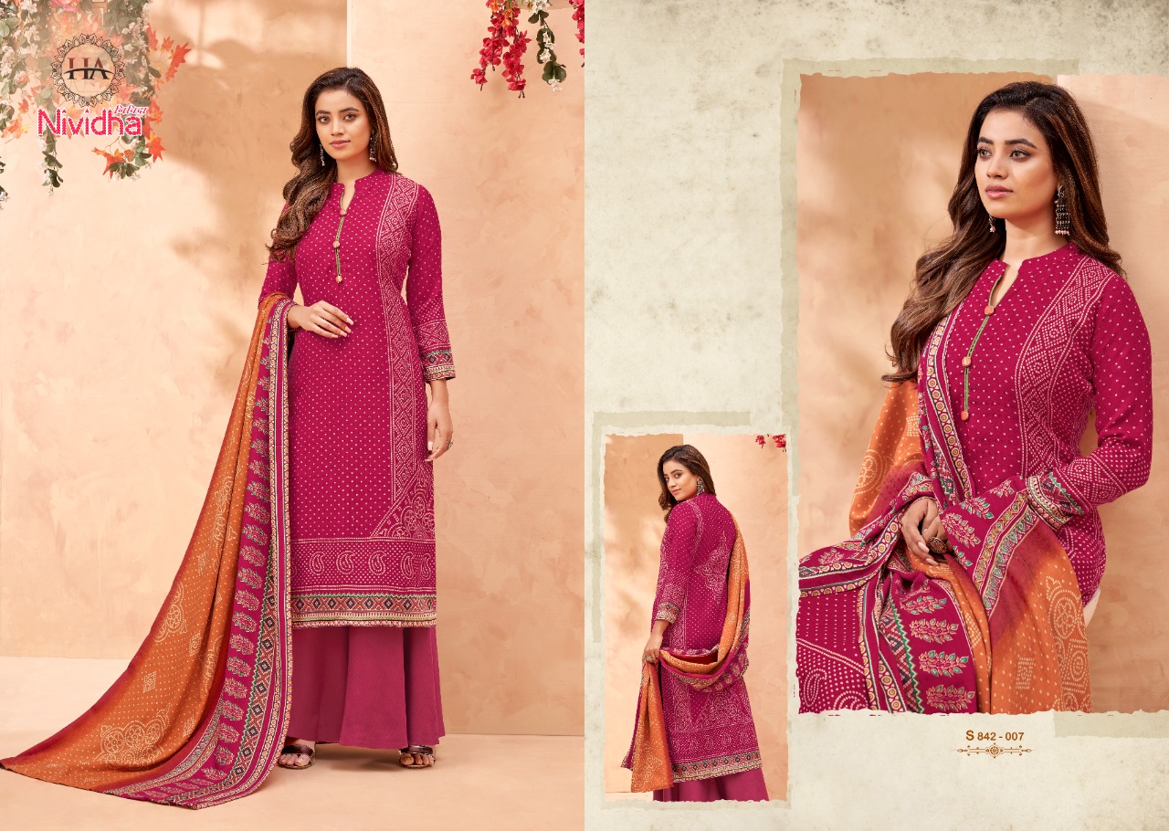 Harshit Nividha Winter Wear Wool Pashmina Collection