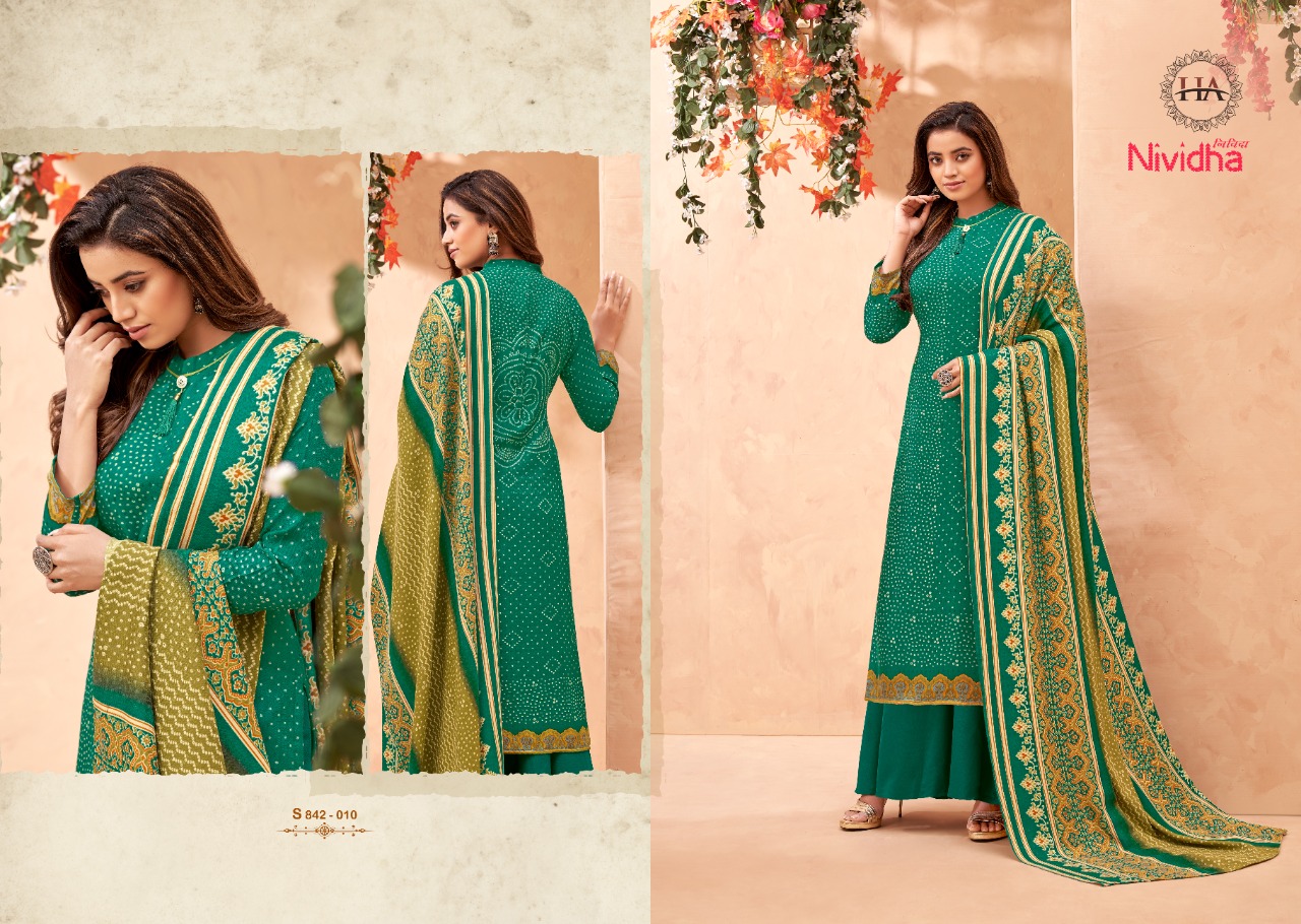Harshit Nividha Winter Wear Wool Pashmina Collection