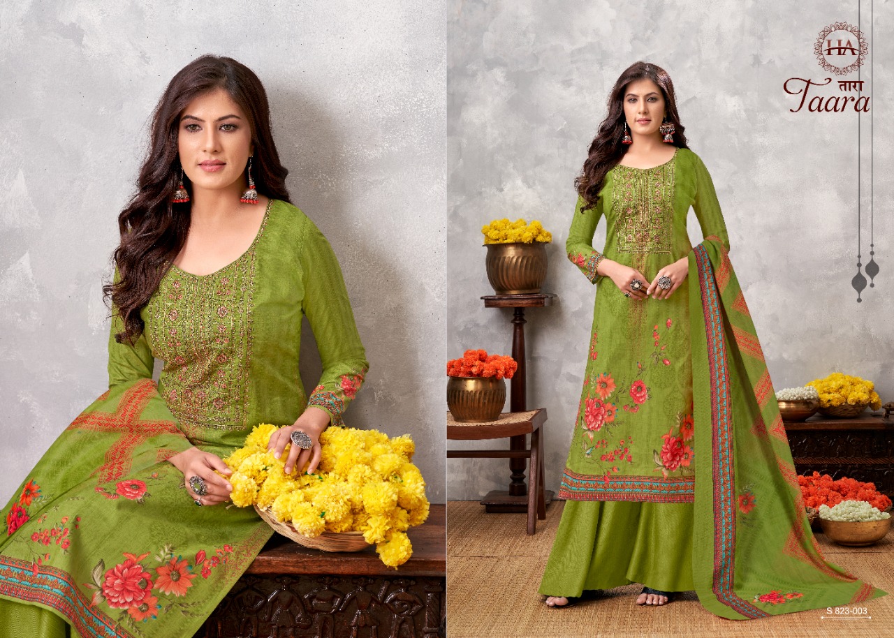 Harshit Taara Vol 3 Pure Cotton Digital Printed Designer Dress Material  Catalog