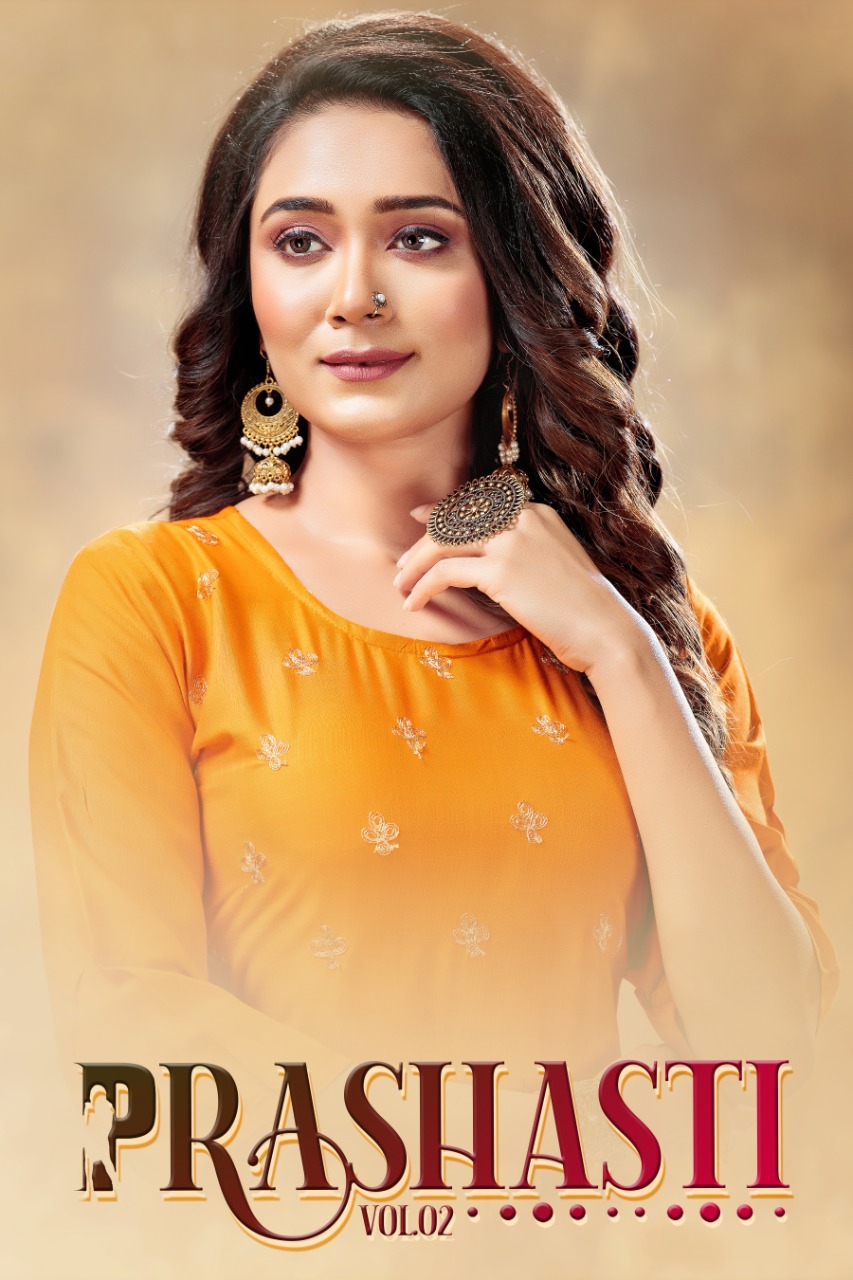 Premnath Prashashti Vol. 2 Festival Wear Designer Kurtis