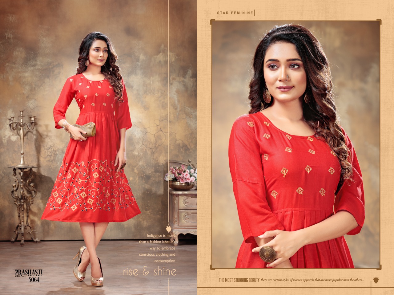 Premnath Prashashti Vol. 2 Festival Wear Designer Kurtis
